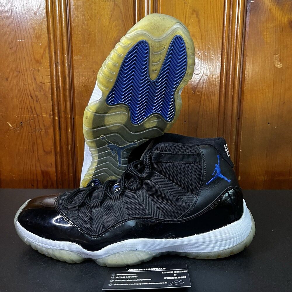 2009 Jordan 11 Space Jam 378037-041 Size 11 Men NO BOX/ INSOLES (FULLY REGLUED)
